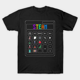 STEAM T-Shirt - Science Technology Engineering Gift T-Shirt